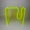neon green acrylic coffee table 2