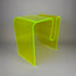 neon green acrylic coffee table 3