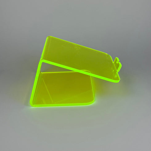 neon green acrylic laptop stand 3