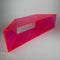 neon pink acrylic corner shelf 2