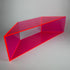 neon pink acrylic corner shelf 2